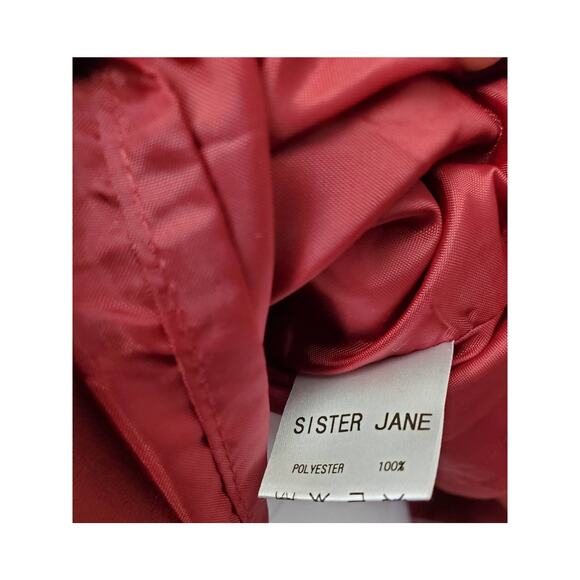 Sister Jane Dress Size L Dark Academia Wednesday Addams Vamp Collegiate Witchy - Picture 7 of 11